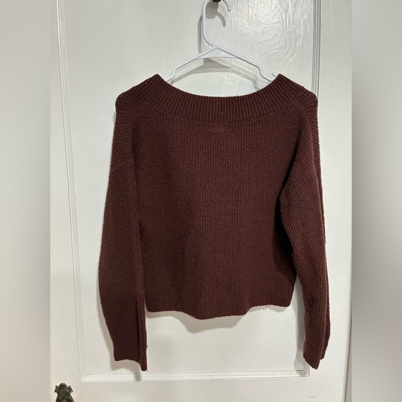 Open Edit Women's Brown Sweater Size XXS - Picture 4 of 4